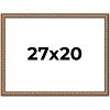 PosterPalooza | Slim Profile Gold Picture Frame - UV Acrylic, Backing Board, Hanging Hardware Included - 2 of 4
