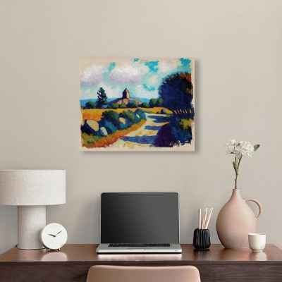 Rustic Chic Farmhouse Countryside Canvas Wall Art, 24" x 20"
