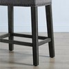 NicBex Dining Chairs Set of 2 Upholstered Chair Backless Saddle Seat Counter Stools, Fabric Accent for Kitchen, Bedroom, Tan - 4 of 4