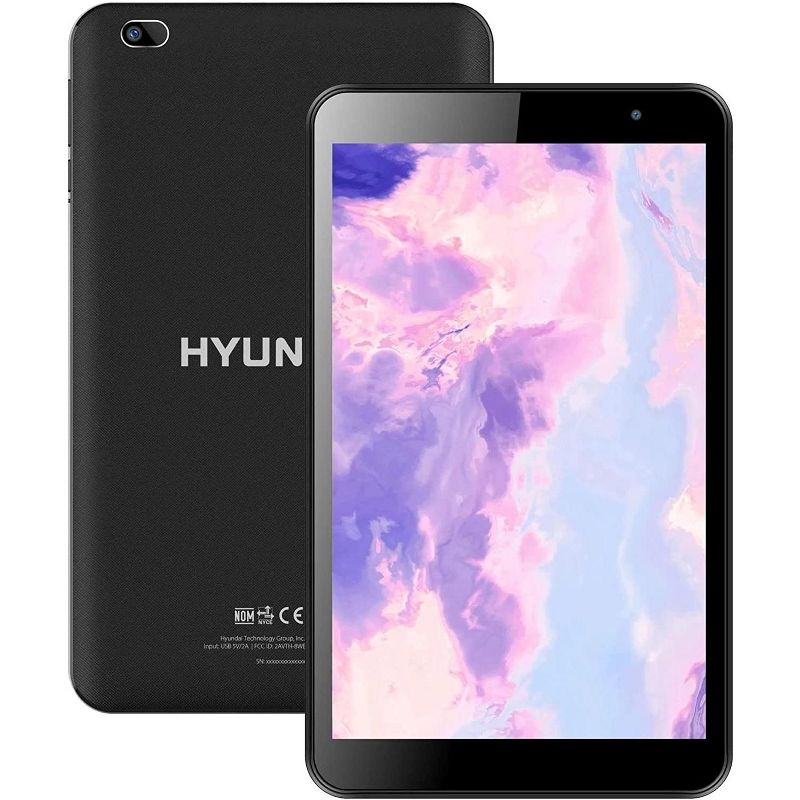 Hyundai HyTab Plus 8WB1 Tablet - 8" HD - Quad-core (4 Core) - 32 GB Storage - Black, 1 of 2