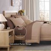 BAGOKIE 7 Pieces Bed in a Bag Comforter Set for All Season - 2 of 4