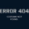 Men's Design By Humans Error 404 Costume not found, Halloween Design By InfaredDesigns Tank Top - 2 of 3