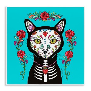 Stupell Industries Celebration of Life Cat Portrait Wall Plaque Art - 1 of 4