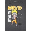 Naruto Shippuden Mens' Uzumaki Pixelated Kanji Print Big & Tall T-Shirt - 3 of 3