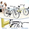 RISOKEYS Women's Beach Bike - 26"Inch Steel Frame Single Speed Bicycles,Wide Wheels for Stability,Rear Coaster Brakes - 2 of 4