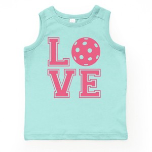 The Juniper Shop Pickleball Love Youth Tank Top - 1 of 4
