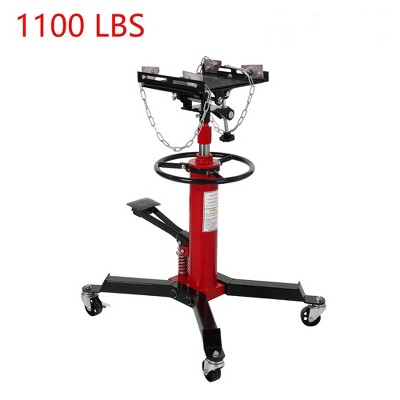 33.8" To 72.8" Single Telescopic Hydraulic Transmission Jack Lift Up to 1100 lbs