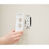 Regalo Home Safety White Outlet Cover Box Child Safety Includes Cover for Outlet or Light Switch - White - 3 of 4