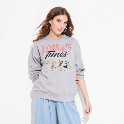 Looney Tunes Baby Boy/Girl Long-sleeve Graphic Pullover Sweatshirt