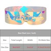 INSPIRE CHIC Women Clear Waist Belts, Wide Transparent Round Buckle PVC Waistband Belt for Dress - 4 of 4