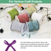 Unique Bargains Metallic Velvet Flexible Ribbon for Crafts 3/8 Inch x 50 Yards 1 Pc - 4 of 4
