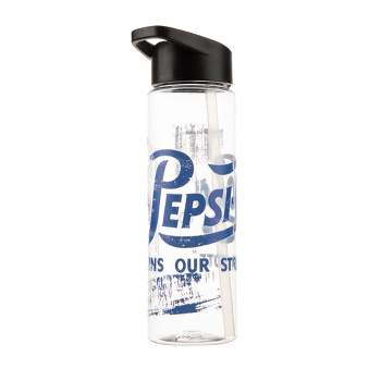 Pepsi Cola Wins Our Straw Vote 24 Oz Single Wall Plastic Water Bottle