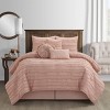 Nanshing 7pc Queen Merle Comforter Set Pink - 2 of 4