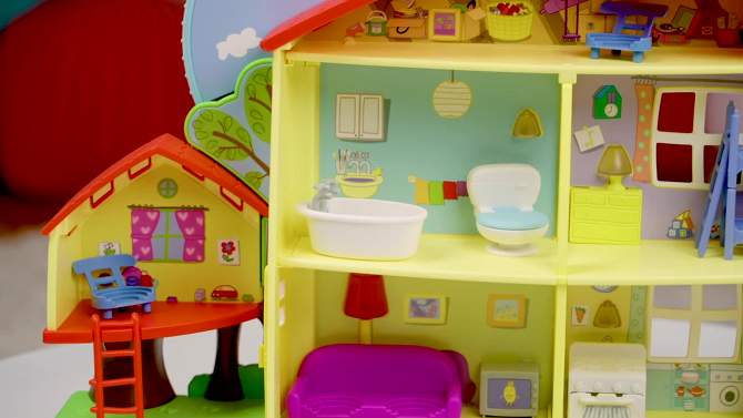 Peppa Pig Peppa&#39;s Playtime to Bedtime House Playset, 2 of 14, play video
