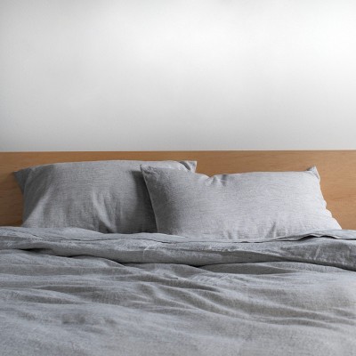 100% French Linen Duvet Cover & Sham Set | BOKSER HOME