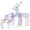 VidaXL 3 Piece Christmas Light Display Reindeers 229 LEDs - 2 of 4
