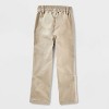 Boys' Adaptive Uniform Chino Pants - Cat & Jack™ Khaki - 2 of 3