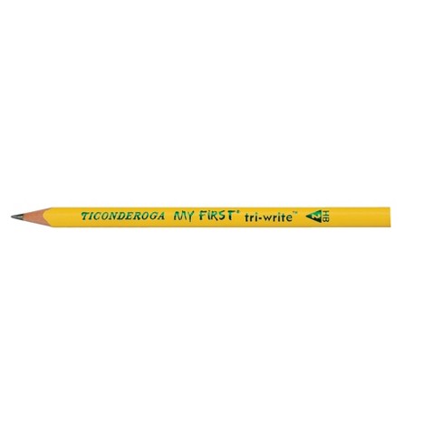 Ticonderoga Beginners Pencils Without Eraser, 12 per Pack, 3 Packs