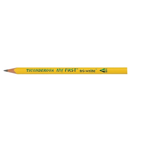 Ticonderoga My First Tri-Write Pencils without Eraser, Primary Size Wo —  TYCA I.E.