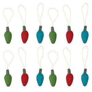 Park Designs Holiday Lights Ornaments Set of 12 - 1 of 4