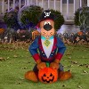 Gemmy Airblown Inflatable Scooby as Pirate WB, 3 ft Tall, Multicolored - 2 of 4