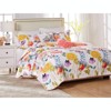 Greenland Home Fashions Watercolor Dream Bonus Set 5-Piece King/Cal King, 105x95 Inch - 3 of 3