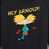 Women's - Hey Arnold! - Cool Arnold Lightweight French Terry Wide Neck Long Sleeve Shirt - 2 of 4