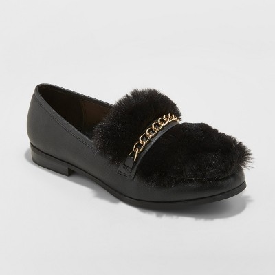 target fur loafers
