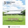 Portable Pop-Up Canopy Tent with 3 Adjustable Heights, Waterproof Outdoor Sun Shade with Wheeled Bag, Party Tents for Patio, Deck, Garden, Beach - 4 of 4