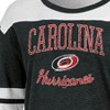 NHL Carolina Hurricanes Women's Long Sleeve Fashion T-Shirt - 3 of 3