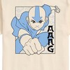 Men's - Avatar: The Last Airbender - Aang Punch Short Sleeve Graphic T-Shirt - 2 of 4