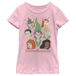 Girl's Dungeons & Dragons Cartoon Favorite Players T-Shirt - 1 of 4