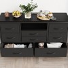 COZONY 8-Drawer TV Stand Dresser 47" Wide - Spacious Storage Chest with Power Outlets for Bedroom, Living Room & Entryway - 3 of 4