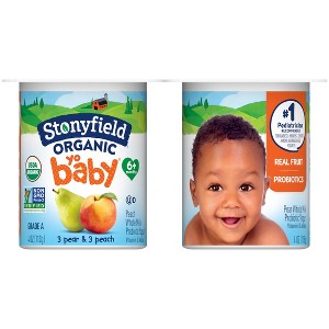 Stonyfield Organic YoBaby Whole Milk Yogurt - 1 of 4