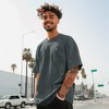 Dalix Mens Lil Alien Heavy Weight Cotton Tee - 4 of 4