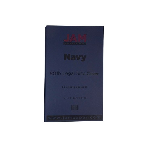 8 1/2 x 11 Cardstock - Navy Blue (50 Qty.) : : Home