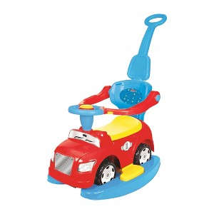 DOLU 4-in-1 Step Car with Parental Handle, for Toddlers 12 Months Old and Up - 1 of 4