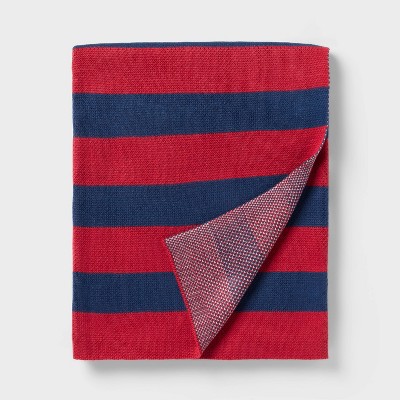 48"x58" All Star Knit Kids' Throw Blanket Red- Pillowfort™