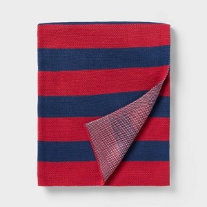48"x58" All Star Knit Kids' Throw Blanket Red- Pillowfort™ - 1 of 3