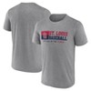 MLB St. Louis Cardinals Men's Gray Short Sleeve T-Shirt - 3 of 3