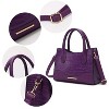 MKF Collection Gili Crocodile Embossed Vegan Leather Women’s Tote Bag by Mia K - 4 of 4