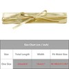 INSPIRE CHIC Women's Faux Leather Bowknot Wrap Around Wide Waistband Obi Belts 1 Pc - 4 of 4