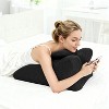 KTMBDW Foam Ergonomic Wedge Pillow, Prone Pillow for Sleeping, Reading Pillow for Bed, Ergonomic Support for Back Pain, Acid Reflux & Sitting Up - 2 of 4