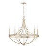 Capital Lighting Isabella 6 - Light Chandelier in  Winter Gold - 3 of 4
