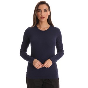 Just Love Women’s Long Sleeve Underscrub T-Shirt – Soft Fitted Undershirt Tee for Nurses, Doctors & Everyday Wear - 1 of 1