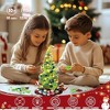 Aoibox 1206 Piece Christmas Tree Building Blocks Set 2025 Advent Calendar 24 Day Countdown Holiday Toy Gift for Adults Teens Kids - 4 of 4