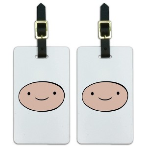 Adventure Time Finn Head Luggage ID Tags Set of 2 - 1 of 4