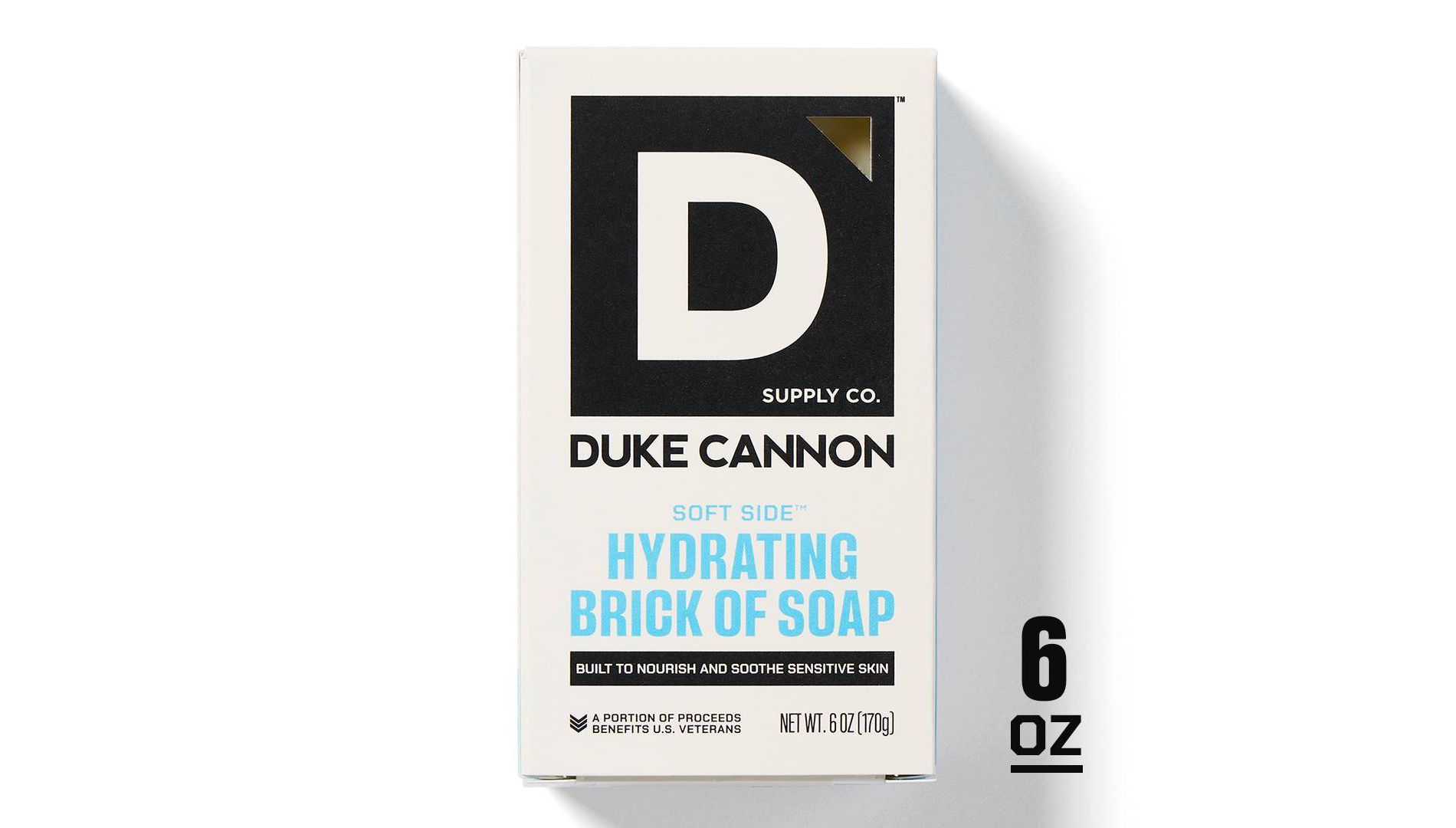 Duke Cannon Supply Co. Soft Side Hydrating Brick of Soap for Men - 6oz