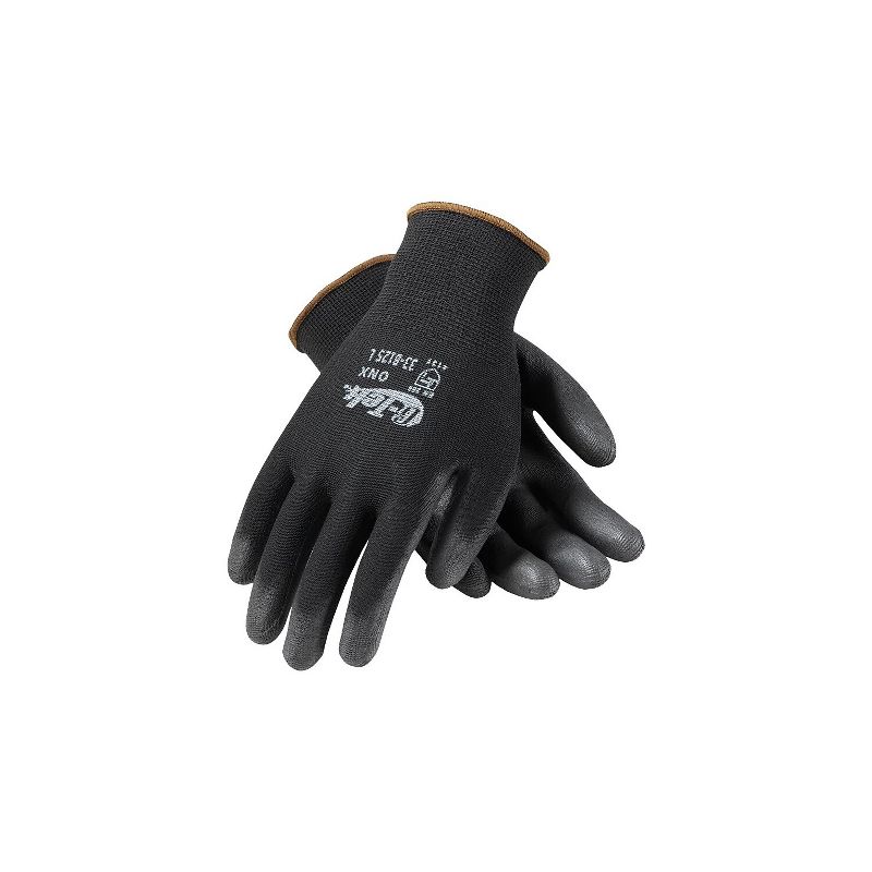 G-Tek GP Polyurethane Coated Gloves Black Dozen (33-B125/M) 177596, 2 of 3