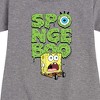 - SpongeBob SquarePants - Scardey Pants Graphic Short Sleeve Fleece Dress - 2 of 4